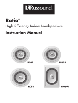 Russound RC61 User manual