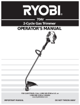 Ryobi 704r User manual