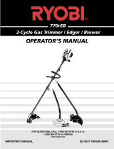 Ryobi 770rEB User manual