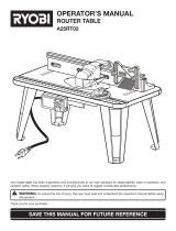 Ryobi A25RT02 User manual