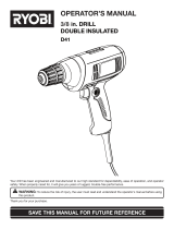 Ryobi D41 User manual