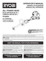 Ryobi RY28000 User manual