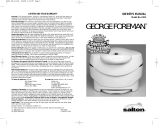 George Foreman GV12 User manual