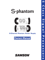 Samson S-Phantom User manual