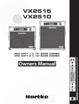Hartke VX2510 User manual