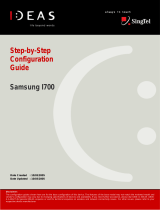 Samsung 1700 User manual