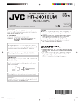 JVC HR-J4010UM User manual