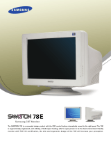 Samsung 78E User manual