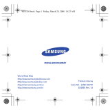 Samsung 7592A-WEP250 User manual