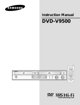 Samsung DVD-V9500 User manual