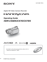 Samsung HDR-CX7EK User manual
