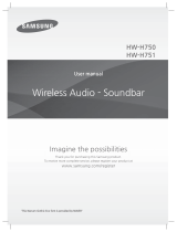 Samsung HW-H750/ZA User manual