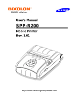 Samsung SPP-R200 User manual