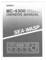 Uniden MC-4300 User manual