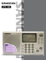 Sangean Electronics ATS-404 User manual