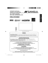 Sansui HDLCD4060 User manual