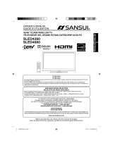 Sansui SLED4280 User manual