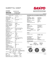 Sanyo 42XS32A User manual