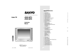 Sanyo AVM-32F9 User manual
