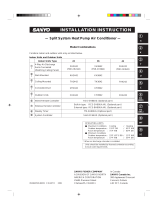 Sanyo CH2442 User manual
