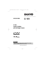 Sanyo CLT-5810 User manual