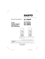 Sanyo CLT-A5832 User manual