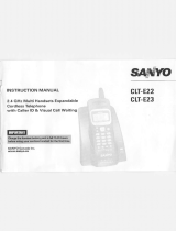 Sanyo CLT-E22 User manual