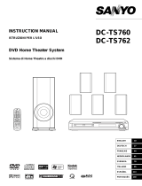 Sanyo DC-TS762 User manual