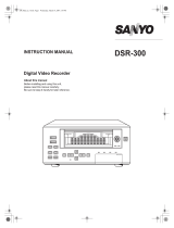 Sanyo DSR - 300 User manual