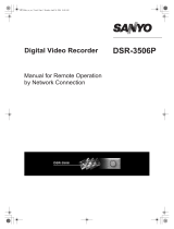Sanyo DSR-3506P User manual