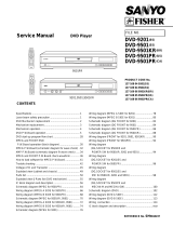 Sanyo Fisher DVD-9501PR User manual