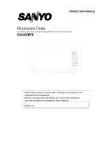 Sanyo EM-S5597B User manual