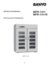 Sanyo MPR-1411R User manual