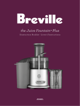 Breville the Juice FountainTM Plus User manual