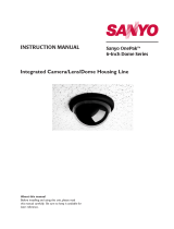Sanyo Security camera User manual