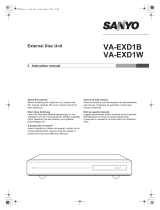 Sanyo VA-EXD1W User manual