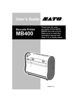 SATO MB400 User manual