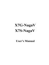 Sceptre X 7G Naga V  X7g-NagaV X7g-NagaV User manual