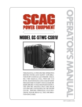 Scag Power Equipment GC-STWC-CSV (Clam Shell "dump" catcher) User manual