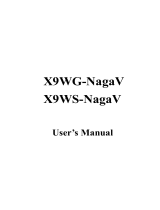 Sceptre X9WS-NagaV User manual