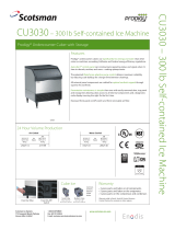 Scotsman Ice CU3030 User manual