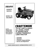 Craftsman 536.255870 User manual