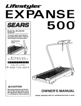 LIFESTYLER EXPANSE 500 User manual