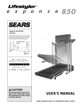 Sears Expance 850 User manual