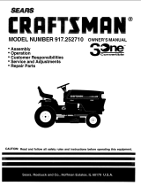 Craftsman 917.25271 User manual