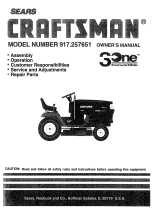 Craftsman 917.257651 User manual