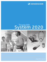 Sennheiser TOURGUIDE SYSTEM 2020 User manual