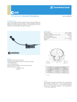 Sennheiser 375ZB2050CE (5900735) User manual