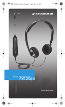 Sennheiser PXC250-II User manual