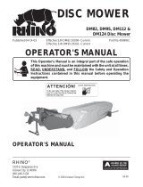Servis-Rhino DM124 User manual
